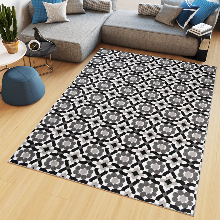 Latitude Vive Arbay Grey/Brown/Blue Rug Wayfair.co.uk